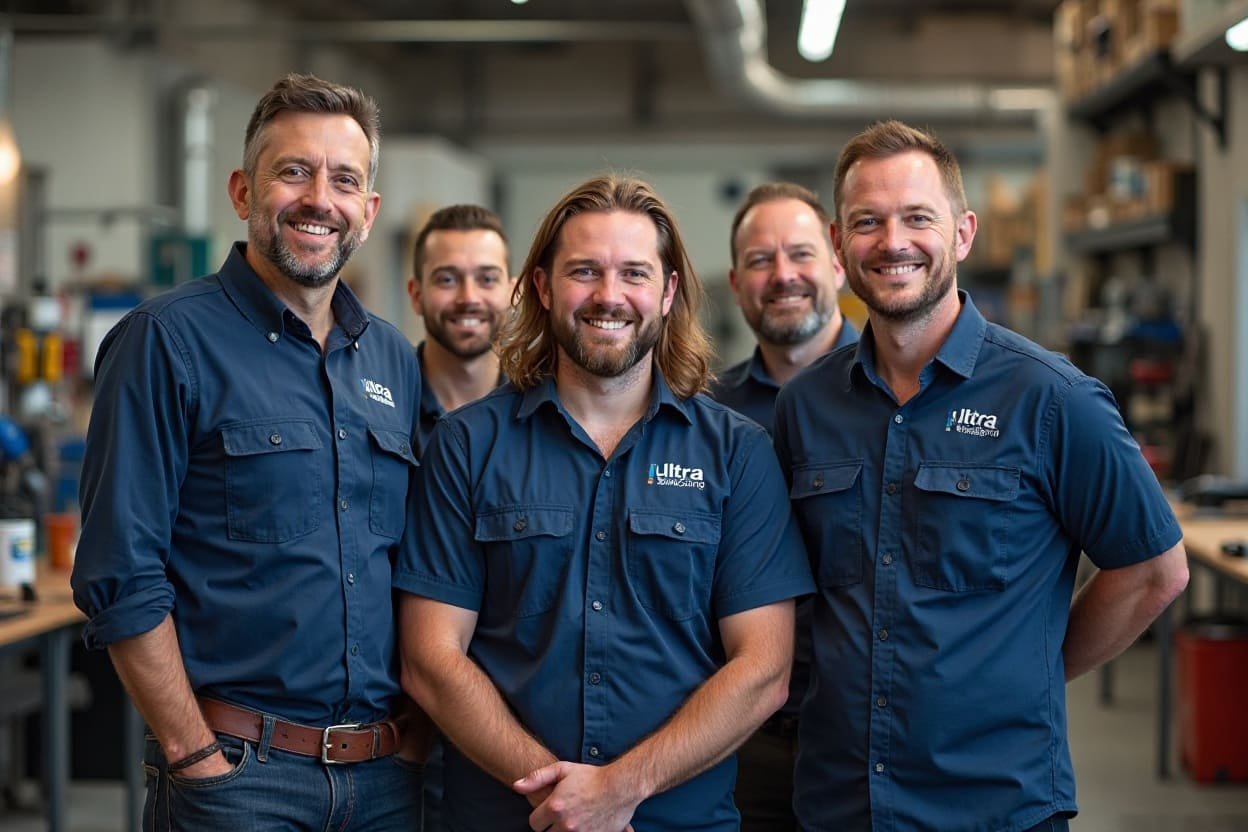 Ultra Plumbing family team